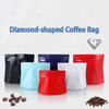 Custom Aluminum Foil Resealable Coffee Bean Stand Up Smell Proof Zipper Mylar Packaging Pouch Bag for Food Storage
