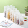New Product 2024 Resealable Transparent Plastic Zip Lock Bags Food Packing Stand Up Pouches with Zipper