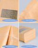 custom gravure bag zipper recyclable paper pouch biscuits packing bags kraft paper square bottom bags with window