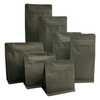 coffee bags custom printed plastic sealing bag coffee bean flat bottom pouch coffee bags with valve and zipper