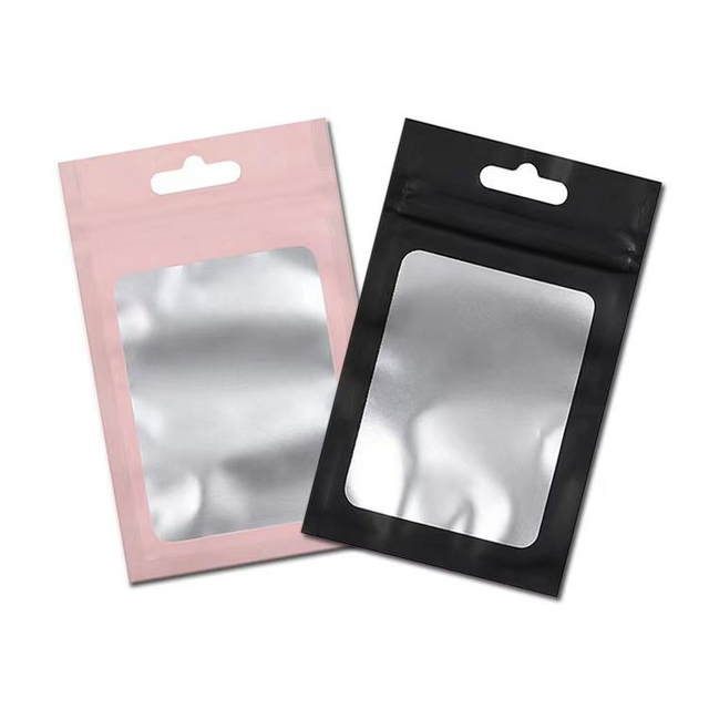 High Quality Waterproof Plastic Ziplock Packaging Bags With Handing Hole