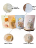 Bear Cat Rabbit colorful shaped zipper stand up pouch snacks packaging bags with window