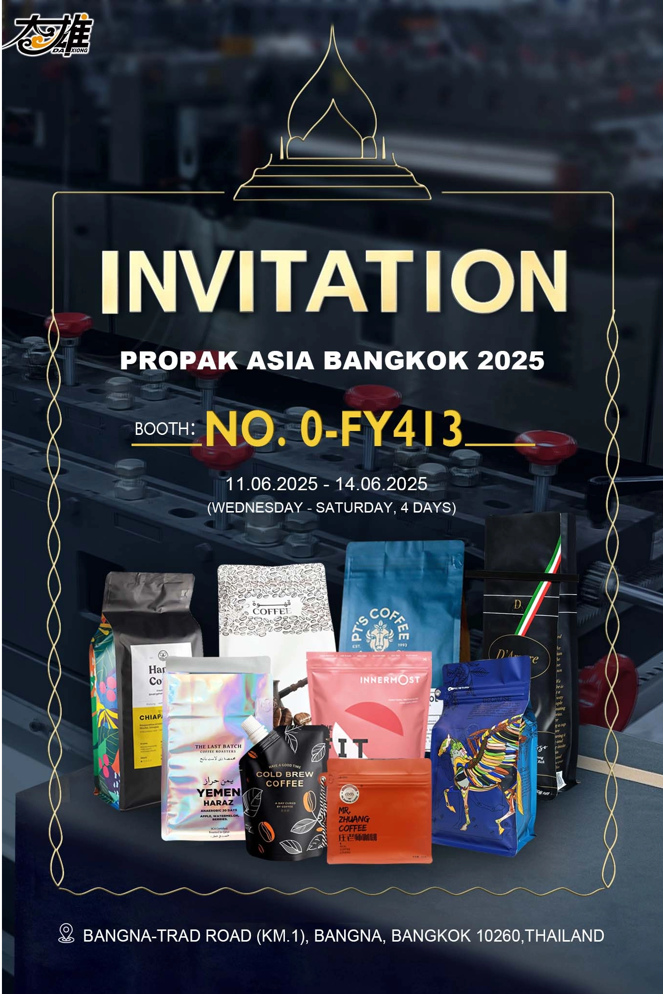 Propack Asia Bangkok 2025 Exhibition Invitation