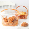 Custom Basket Ziplock Sliced OPP Toast Bread Bag Bread Bags Bakery Packaging Food Packaging Bags
