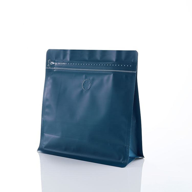 coffee bags custom printed recyclable coffee bag square bottom pouch coffee bags with valve and zipper