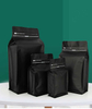 coffee bags custom printed plastic sealing bag coffee bean flat bottom pouch coffee bags with valve and zipper
