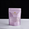 Custom printed heat seal plastic zip lock smell proof stand up pouch