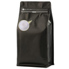 coffee bags custom printed plastic sealing bag coffee bean flat bottom pouch coffee bags with valve and zipper