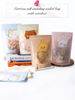 Bear Cat Rabbit colorful shaped zipper stand up pouch snacks packaging bags with window
