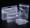 Clear Transparent Plastic Zip lock Dried Food Storage Eight Side Seal Bag Flat Bottom Pouch Bag with Zipper