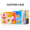 Custom logo matte coffee bag packaging aluminum foil ziplock bag food bag with clear window