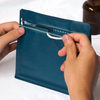 Custom square coffee bags flat bottom frosted zipper bags coffee packaging pouch coffee bags with valve and zipper