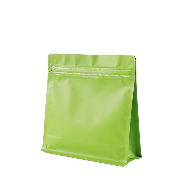 Eco friendly coffee packaging customized aluminium foil printed compostable plastic zipper coffee bag valve small coffee pouches