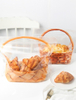 Custom Basket Ziplock Sliced OPP Toast Bread Bag Bread Bags Bakery Packaging Food Packaging Bags