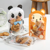 Custom Plastic Food Packaging Zip Lock Plastic Bags Clear Standing Up Pouch Candy Stand up Pouch Cookie Bag